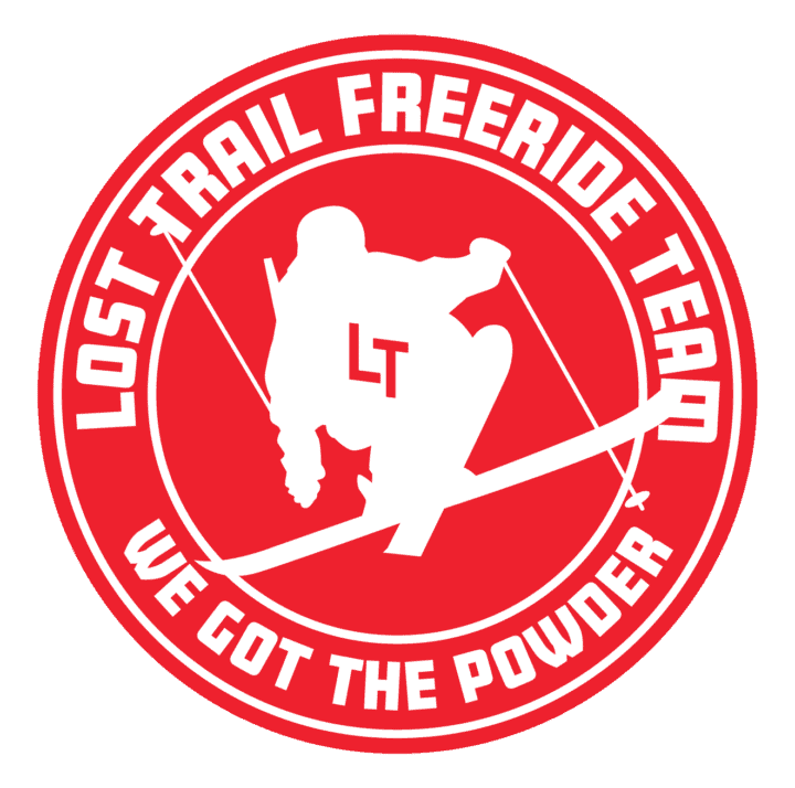 Lost Trail Ski Area freeride team logo.