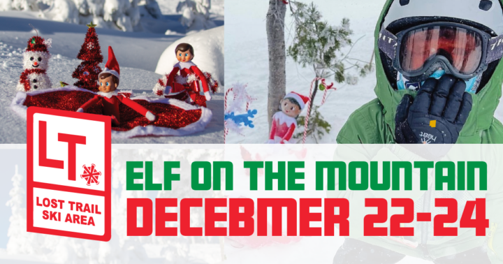 Join us at the Lost Trail Ski Area for the "Elf on the Mountain" event from December 22-24! Spotlighting magical elves, jolly snowmen, and daring skiers, this festive weekend promises fun for all. Don't miss out on entering our exciting contest amid the snowy festivities!