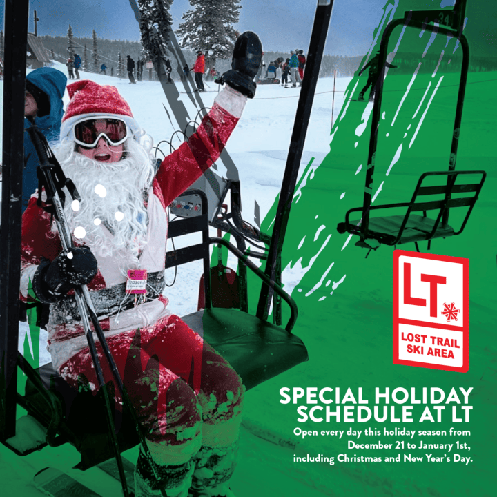 Lost Trail presents its Special Holiday Schedule filled with Merry Mountain Magic.